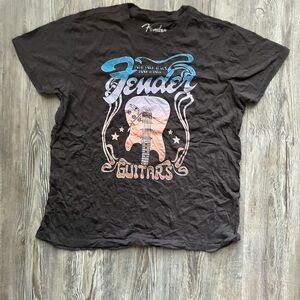 Vintage Fender Guitar T Shirt Size S Women’s